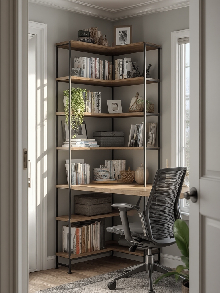 Corner Shelf: 5 Ultimate Steps For Amazing Organization In 2026 2 corner shelf in action