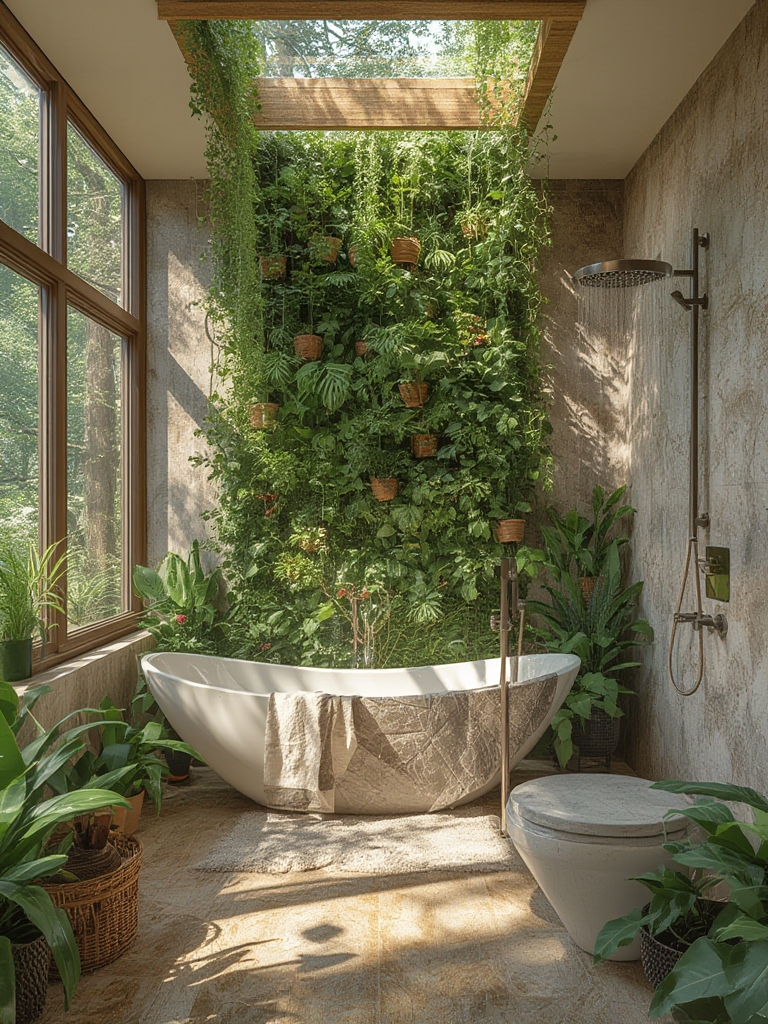 Biophilic Bathroom Design: 7 Amazing Ways To Create A Serene Retreat (Proven Guide) 3 Biophilic bathroom design - Illustration 3