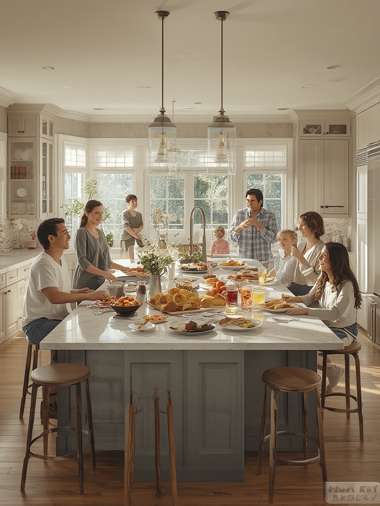 Multifunctional Kitchen Island: 7 Amazing Ways to Build a Proven Entertaining Hub 3 Multifunctional kitchen island - Illustration 3