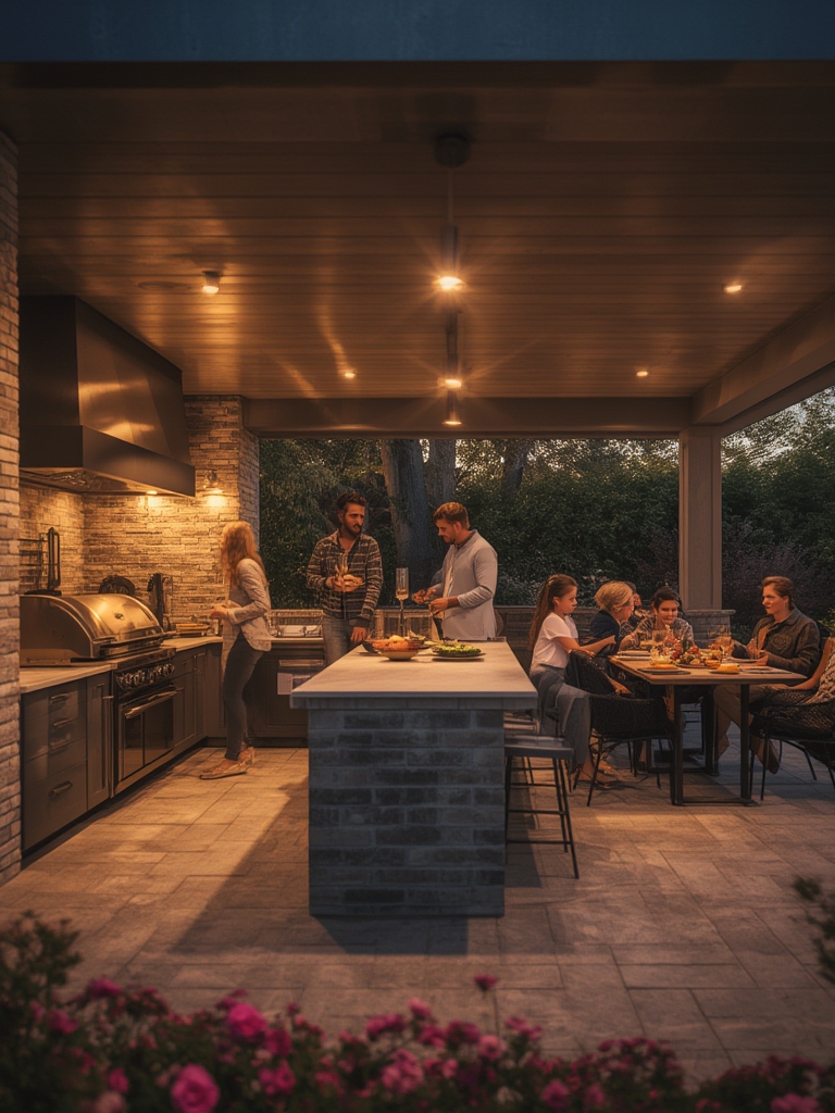 Outdoor kitchen - Illustration 3