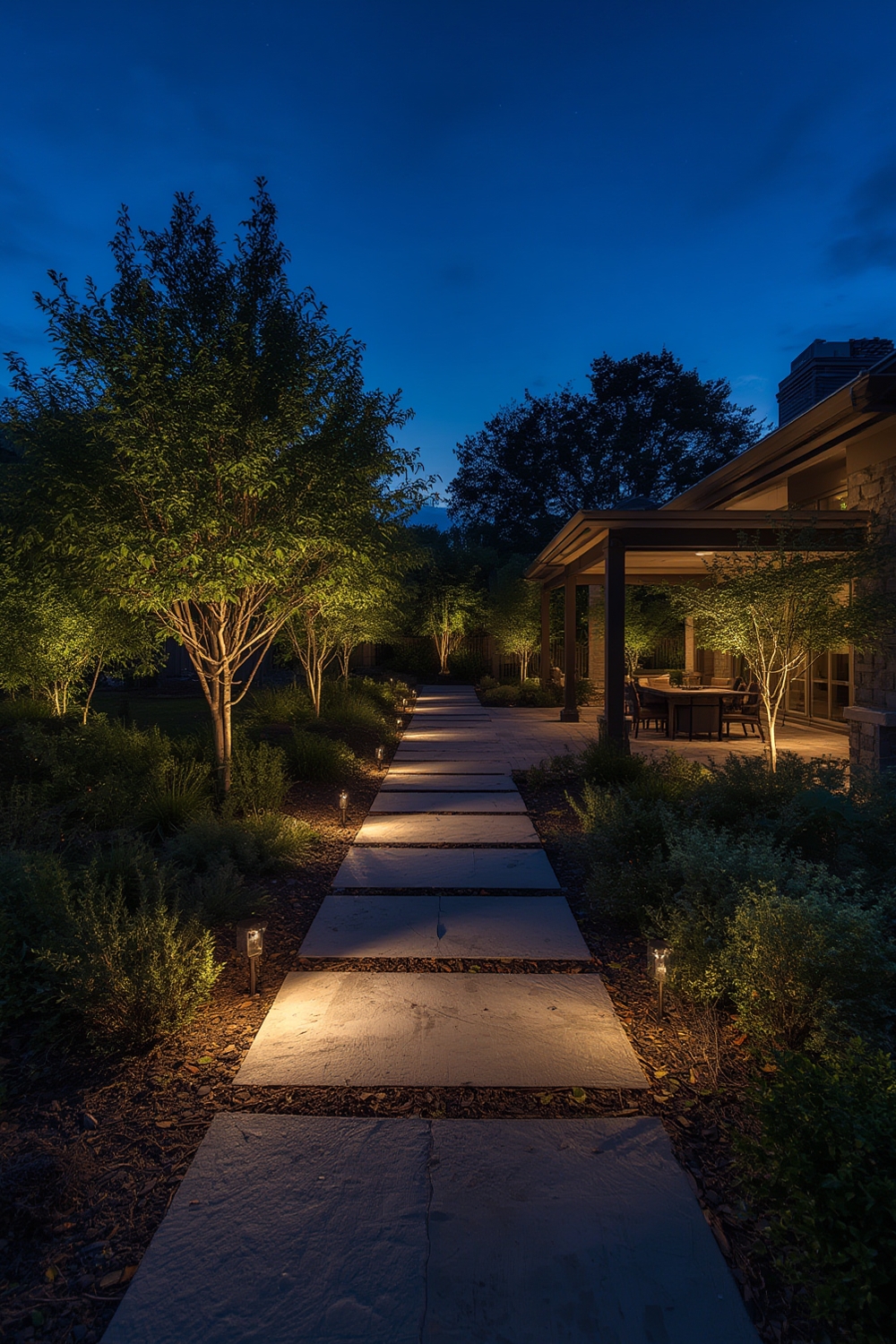 Outdoor lighting system - Illustration 1