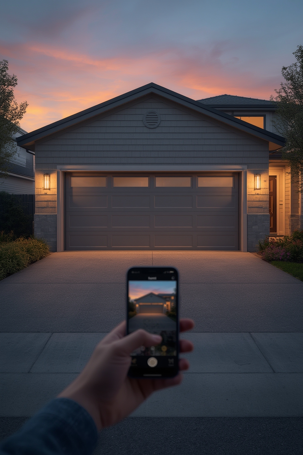 Smart garage door opener - Illustration 1