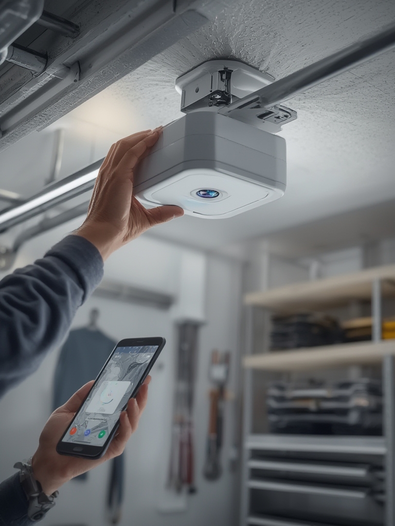 Smart garage door opener - Illustration 2