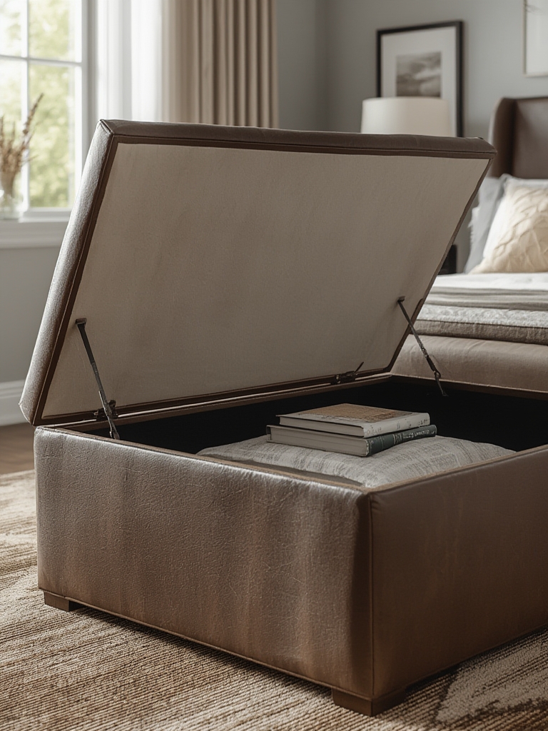 Storage Ottoman: 10 Ultimate Secrets For Amazing Organization In 2026 2 storage ottoman in action