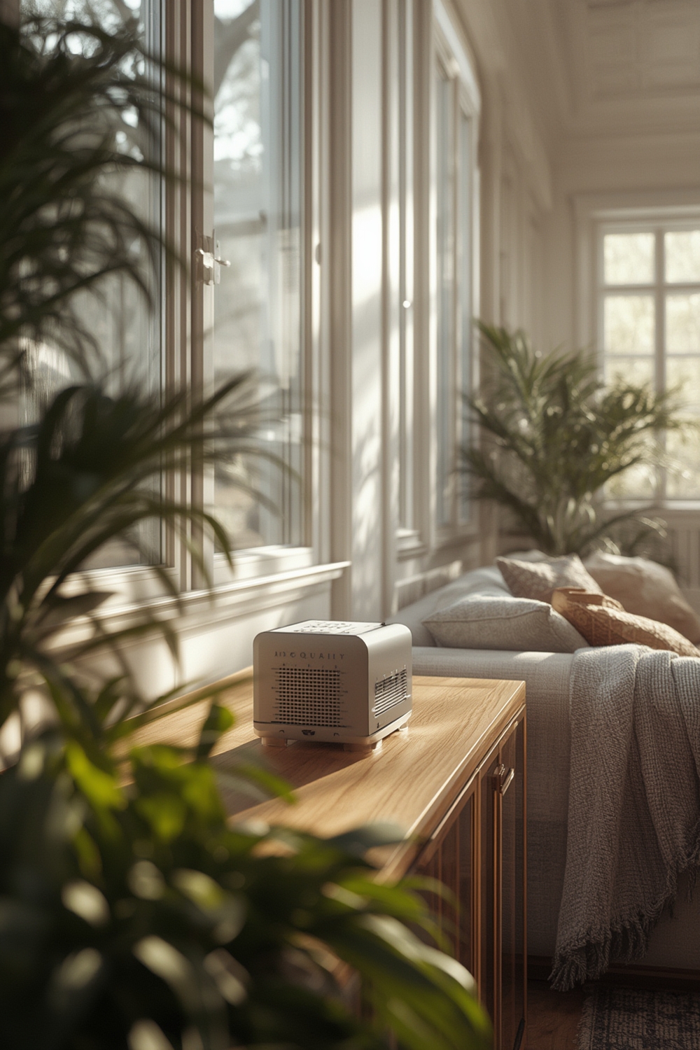 indoor air quality monitor - Illustration 1