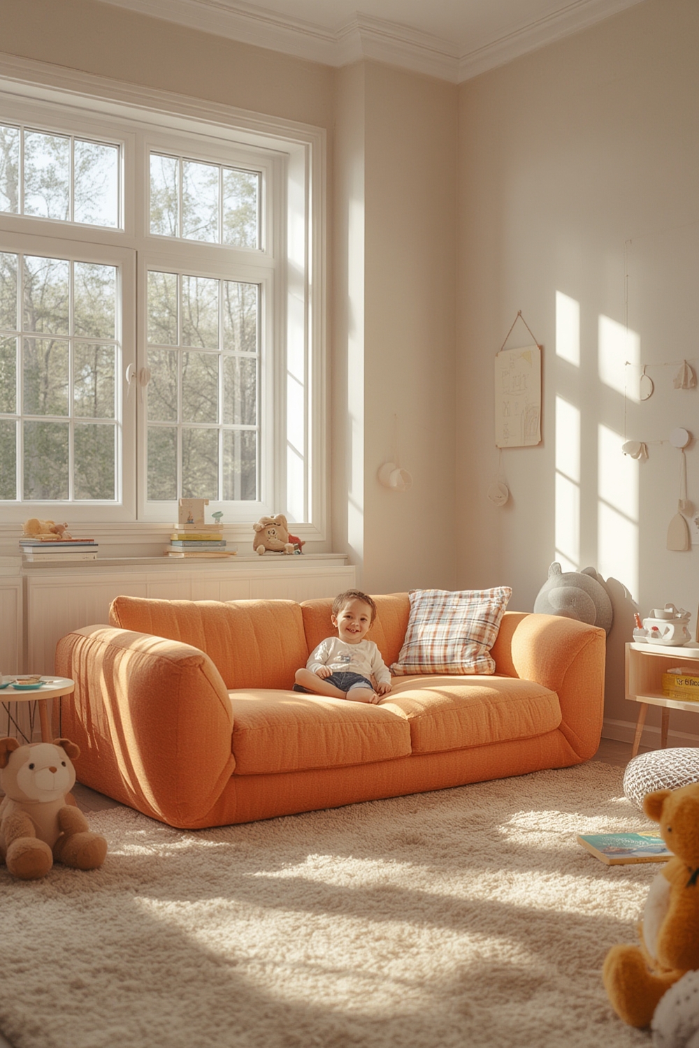 kids sofa product view