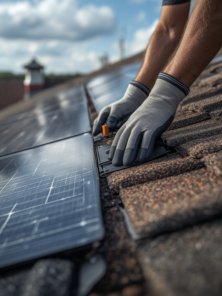 solar panel roofing shingles - Illustration 2