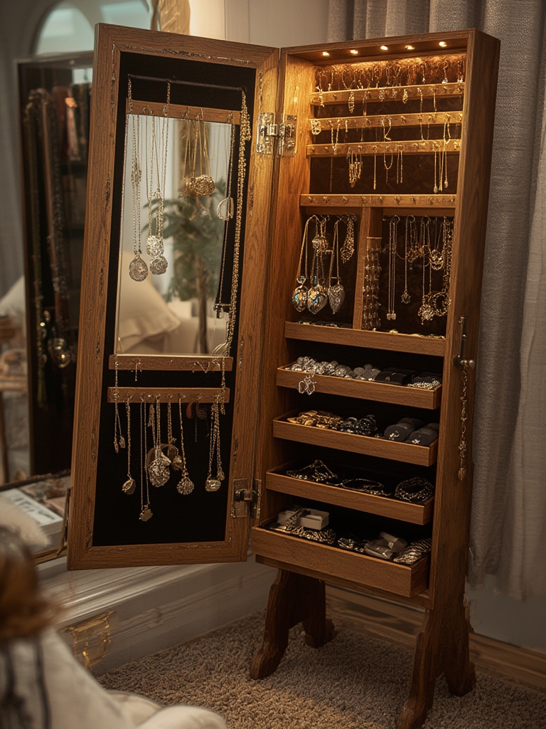 Jewelry Armoire: 10 Ultimate Secrets for Amazing Organization in 2026 2 jewelry armoire in action