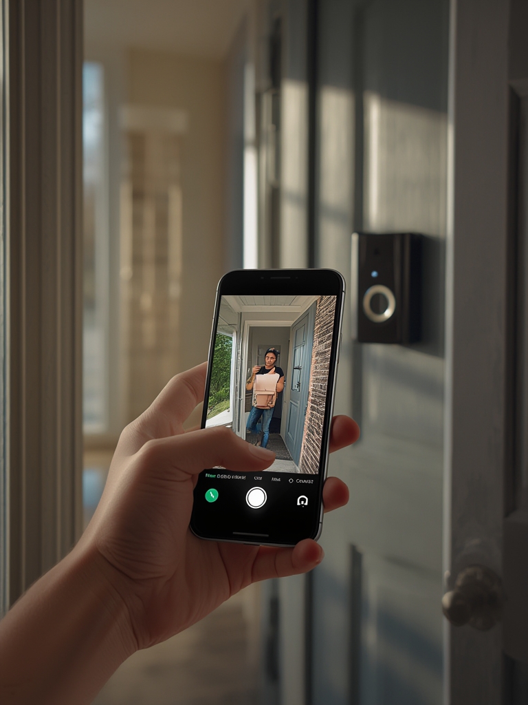 Video Doorbell: 5 Ultimate Secrets For Best Home Security In 2026 2 video doorbell in action
