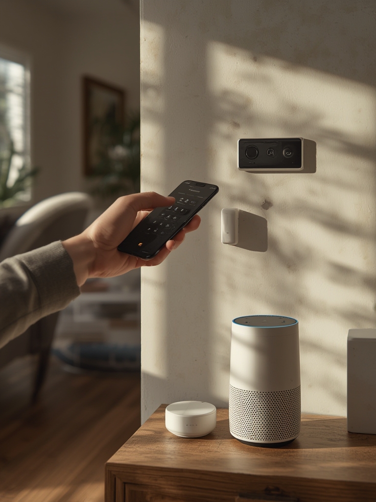 alarm system in action